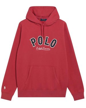 Polo Ralph Lauren Hoodies - Red