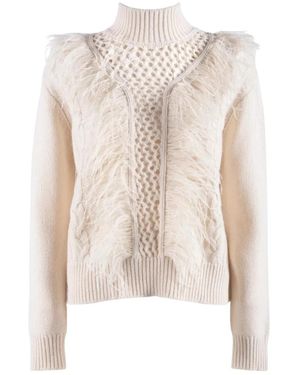 Nenette Coltrui Sweater - Wit