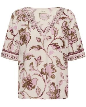Cream Blouses - Rosa