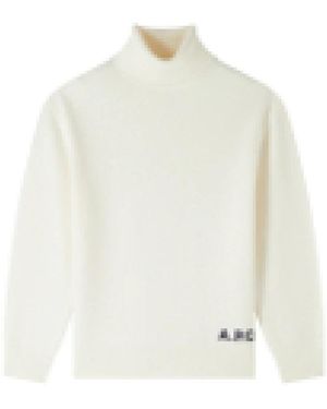 A.P.C. Turtlenecks - Blanco