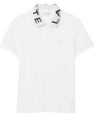Lacoste Polo Shirts - Bianco