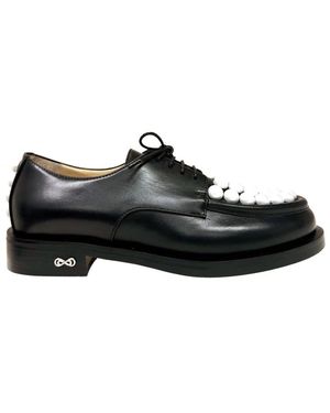 Mach & Mach Laced Shoes - Black