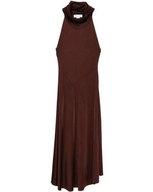 Victoria Beckham Midi Dresses - Brown