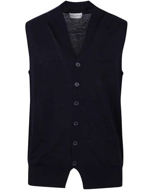 Ballantyne Sleeveless Knitwear - Azul