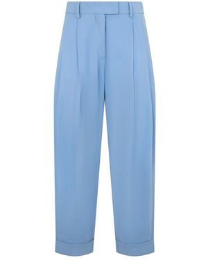 Moorer Tapered Trousers - Blue