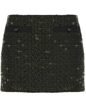 Gucci Short Skirts - Negro