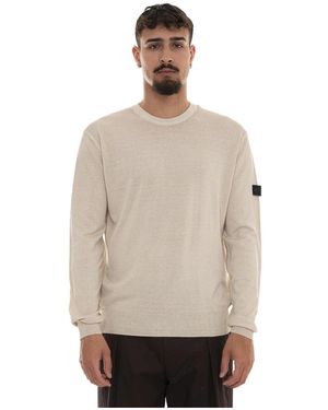 Peuterey Race Frs 02 Rundhalspullover - Natur