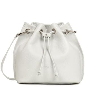 Lancaster Bucket Bags - White