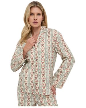 Notes Du Nord Relaxed Shirt - Metallic