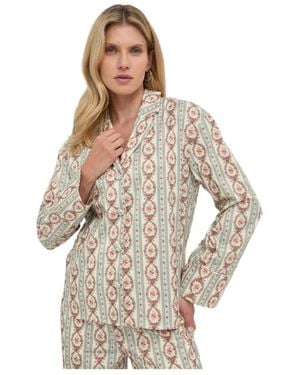 Notes Du Nord Relaxed Shirt - Metallic