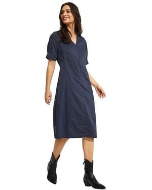 iN FRONT Midi Dresses - Blue