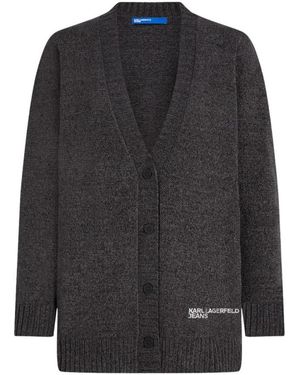KARL LAGERFELD Cardigans - Negro