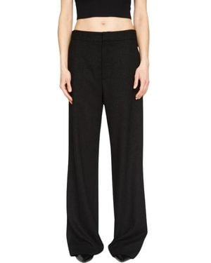 Gauchère Wide Trousers - Noir