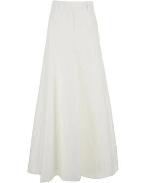 Brunello Cucinelli Maxi Skirts - Blanc