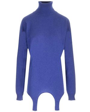 Saint Laurent Cashmere Knitwear - Blue