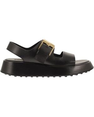 Tod's Flat Sandals - Noir