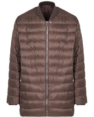 Rick Owens Winter Jackets - Brown