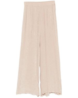 Alysi Wide Trousers - Natural