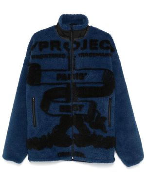 Y. Project Faux Fur & Shearling Jackets - Azul