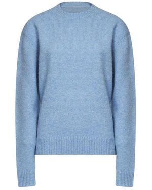 TOTEME Round-Neck Knitwear - Azul