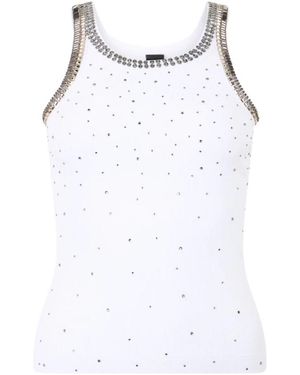 Pinko Sleeveless Tops - Blanco