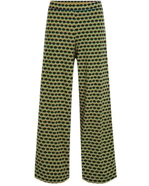 King Louie Wide Trousers - Verde