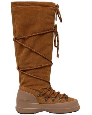 Moon Boot Luna Boot Extra Suede - Bruin