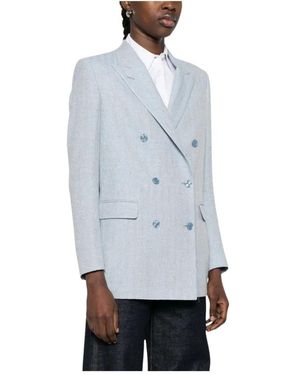 Tagliatore Jassen ,Blauw ,Wol Jasmine Double-Breasted Jacket
