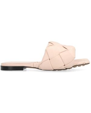 Bottega Veneta Sliders - Rosa