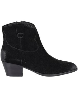 Ash Cowboy Boots - Black