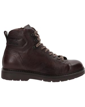 Nero Giardini Lace-Up Boots - Marrone