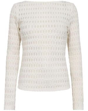 co'couture Long Sleeve Tops - White