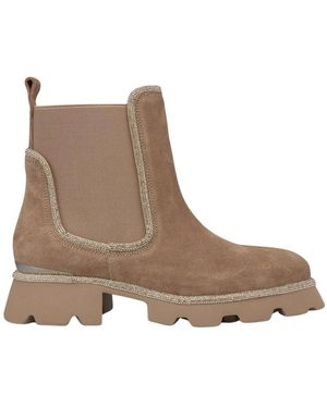 Alma En Pena. Chelsea Boots - Brown