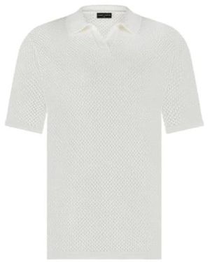 Saint Steve Polo Shirts - Bianco