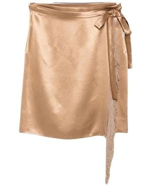 THE NINA STUDIO Short Skirts - Natural