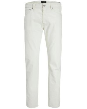 Jack & Jones Straight Jeans - White