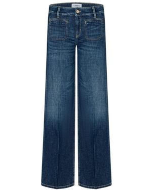 Cambio Wide Jeans - Blue