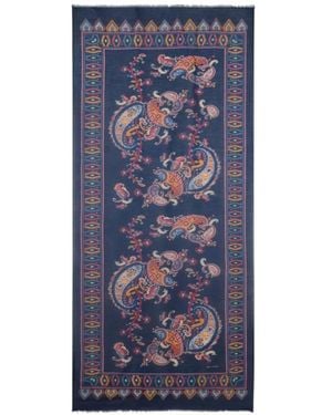 Etro Silky Scarves - Azul