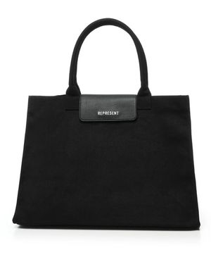 Represent Tote Bags - Black
