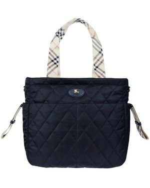 Burberry Lg Cambridge Dp Tote - Blauw