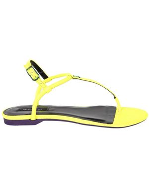 Patrizia Pepe Flat Sandals - Giallo