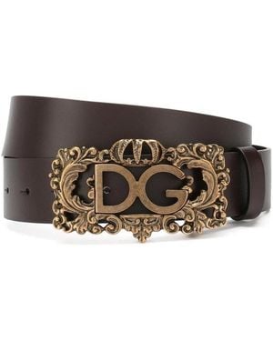 Dolce & Gabbana Belts - Brown