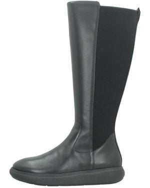 Fitflop Iq-Comff Leren Hoge Laarzen - Zwart