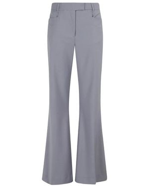 REMAIN Birger Christensen Wide Trousers - Grey
