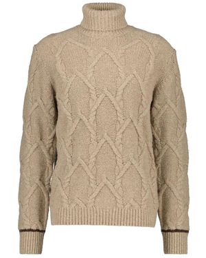 Mos Mosh Strick-Rollkragenpullover Barnie - Natur