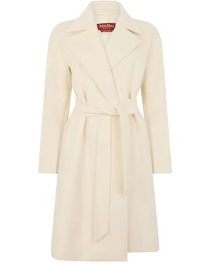 Max Mara Belted Coats - Neutro