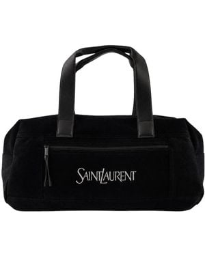 Saint Laurent Jacquar Bag - Zwart