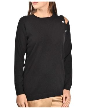 Gran Sasso Round-Neck Knitwear - Nero