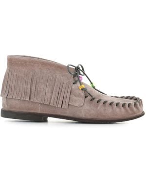 Alexander Hotto Lace-Up Boots - Grey