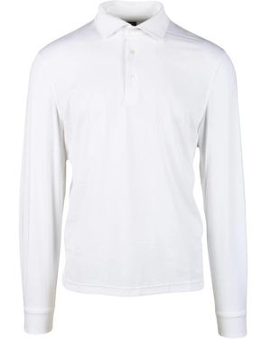 Fedeli Polo in misto cotone - Bianco